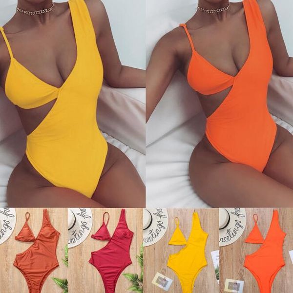women one piece swimsuit hollow out swimwear ladies bathing suits v neck bodysuit female one-piece bikini summer beachwear, White;black
women one piece swimsuit hollow out swimwear ladies bathing suits v neck bodysuit female one-piece bikini summer beachwear, White;black