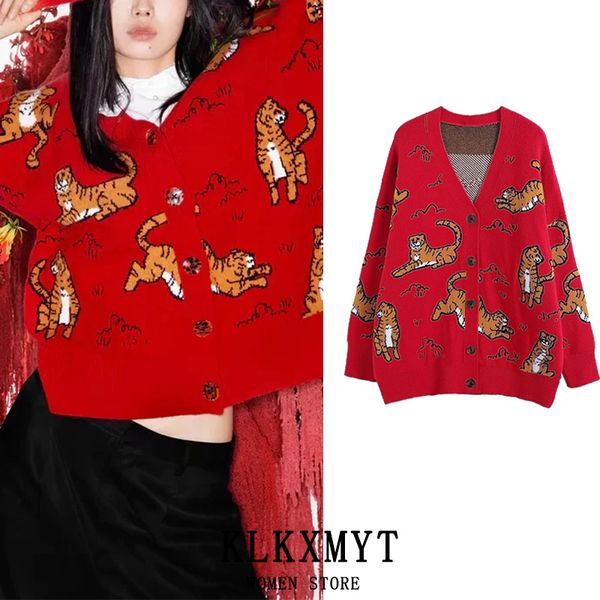 woman cardigan sweater 2022 autumn winter animal pattern vintage knitted oversize sweater cardigan for women coat, White;black
woman cardigan sweater 2022 autumn winter animal pattern vintage knitted oversize sweater cardigan for women coat, White;black