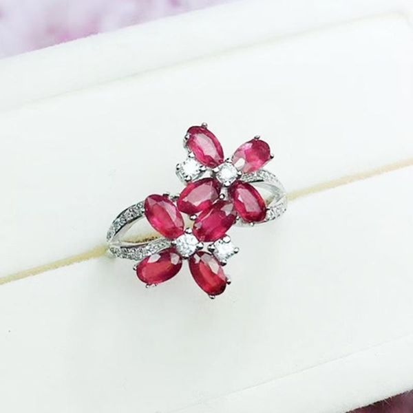 natural real ruby flower ring per jewelry 925 sterling silver 3*5mm 0.35ct*8pcs gemstone fine j2011510 cluster rings, Golden;silver
natural real ruby flower ring per jewelry 925 sterling silver 3*5mm 0.35ct*8pcs gemstone fine j2011510 cluster rings, Golden;silver