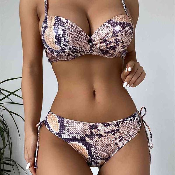 women's swimwear snake skin bikini push up swimsuit female women two-pieces set with bra cup bather bathing suit swim xztb, White;black
women's swimwear snake skin bikini push up swimsuit female women two-pieces set with bra cup bather bathing suit swim xztb, White;black