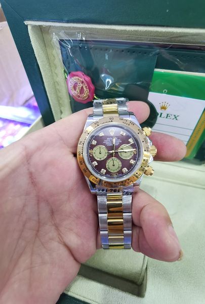 with original box watch 40mm 116503 116523 sapphire 18k yellow gold no chronograph mechanical automatic mens watch, Slivery;brown
with original box watch 40mm 116503 116523 sapphire 18k yellow gold no chronograph mechanical automatic mens watch, Slivery;brown