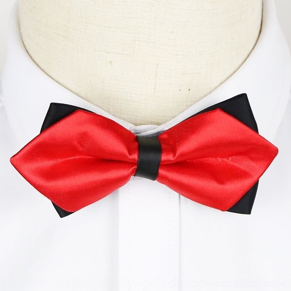 bweo men's bridegroom wedding pointed butterflywedding butterfly double bows korean ties fashion business bow tie, Black;gray
bweo men's bridegroom wedding pointed butterflywedding butterfly double bows korean ties fashion business bow tie, Black;gray