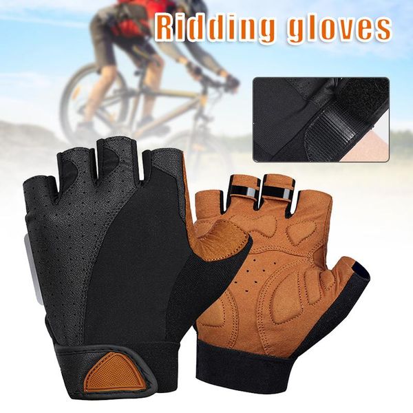 cycling gloves men's half finger biking glove road bicycle padded -absorbing anti-slip breathable zpt5, Black
cycling gloves men's half finger biking glove road bicycle padded -absorbing anti-slip breathable zpt5, Black