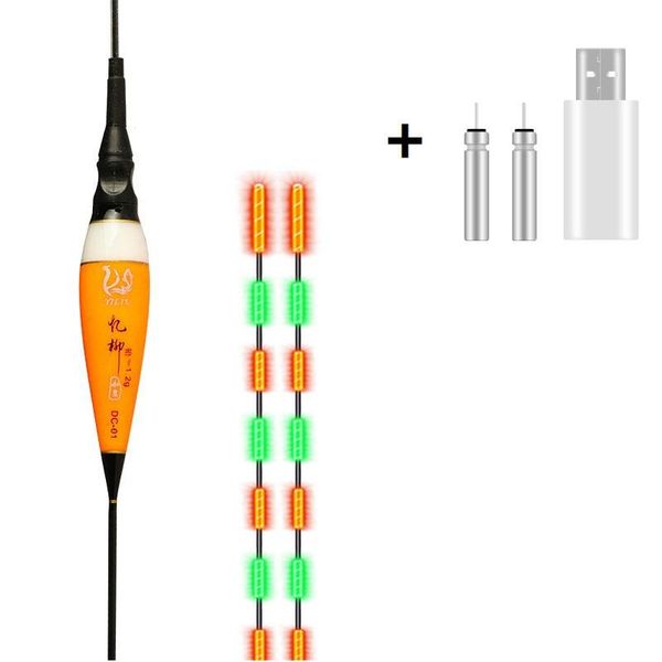 fishing accessories electronic float set + usb charger tackle buoy fish bite automatically remind color change night
fishing accessories electronic float set + usb charger tackle buoy fish bite automatically remind color change night