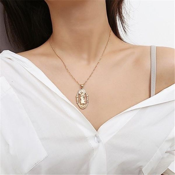 pendant necklaces 8seasons fashion gold/silver color geometric head portrait pendants necklace for women collar chains 50cm(19 5/8") lo
pendant necklaces 8seasons fashion gold/silver color geometric head portrait pendants necklace for women collar chains 50cm(19 5/8") lo