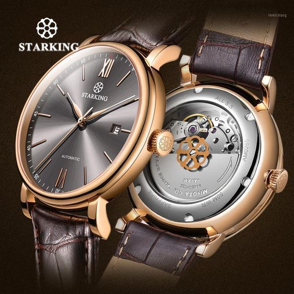 minimalist business watch men japan miyota automatic steel auto date male clock leather wristwatches, Slivery;brown
minimalist business watch men japan miyota automatic steel auto date male clock leather wristwatches, Slivery;brown