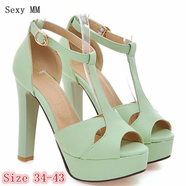summer pumps women peep toe high heels party wedding platform gladiator sandals woman heel shoes plus size 34-40.41.42.43 dress, Black
summer pumps women peep toe high heels party wedding platform gladiator sandals woman heel shoes plus size 34-40.41.42.43 dress, Black