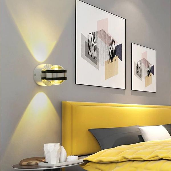 wall lamp led creative double-sided crystal aluminum ac110v 220v el ktv corridor background decoration
wall lamp led creative double-sided crystal aluminum ac110v 220v el ktv corridor background decoration
