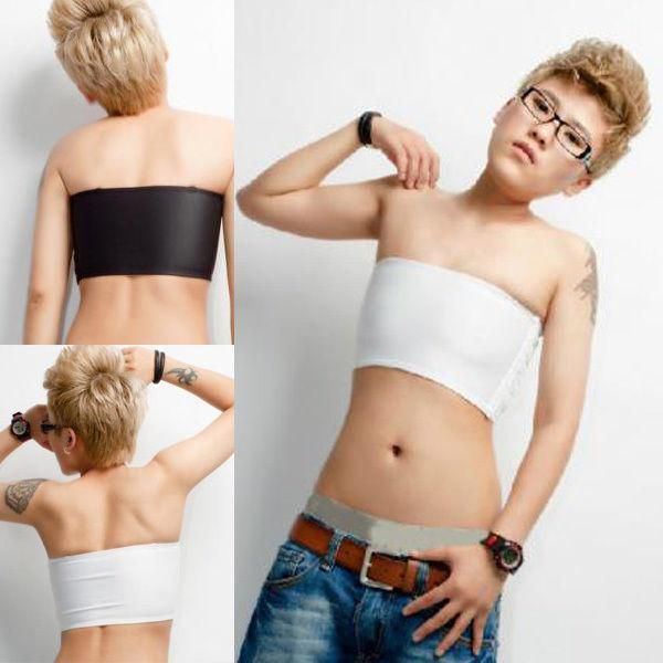 women's shapers women intimates hirigin 2021 casual strapless chest breast binder trans lesbian tomboy cosplay, Black;white
women's shapers women intimates hirigin 2021 casual strapless chest breast binder trans lesbian tomboy cosplay, Black;white
