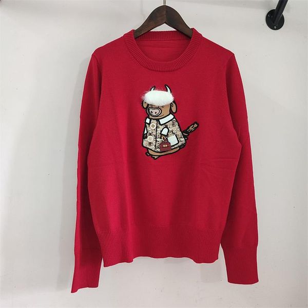 women's sweaters women sweater knitted threedimensional calf red full yangtze wool knit, White;black
women's sweaters women sweater knitted threedimensional calf red full yangtze wool knit, White;black