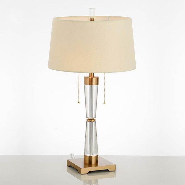 modern transparent crystal table lamp european style light luxury metal led e27 lighting living room decoration cloth cover desk lamps
modern transparent crystal table lamp european style light luxury metal led e27 lighting living room decoration cloth cover desk lamps
