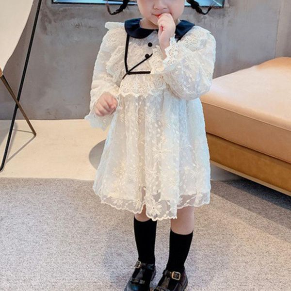 girl's dresses 2021 kids lace for girls spring girl dress children baby sweet party princess clothes long sleeve, Red;yellow
girl's dresses 2021 kids lace for girls spring girl dress children baby sweet party princess clothes long sleeve, Red;yellow