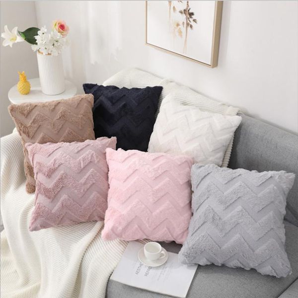 solid color cushion cover plush candy throw pillow case for sofa home decorative pillowcase car seat
solid color cushion cover plush candy throw pillow case for sofa home decorative pillowcase car seat