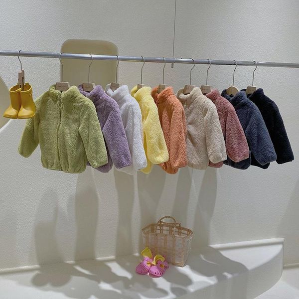 jackets 2021 autumn and winter boys girls cotton jacket children's plush baby warm clothes, Blue;gray
jackets 2021 autumn and winter boys girls cotton jacket children's plush baby warm clothes, Blue;gray