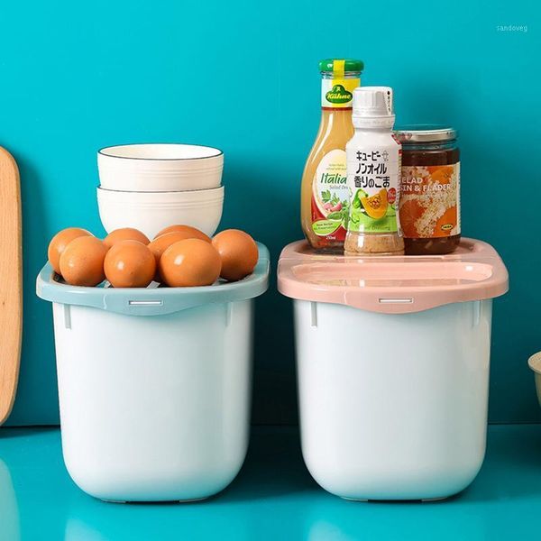 household rice bucket organizer cereal dispenser insect-proof moisture-proof storage box kitchen containers bottles & jars
household rice bucket organizer cereal dispenser insect-proof moisture-proof storage box kitchen containers bottles & jars