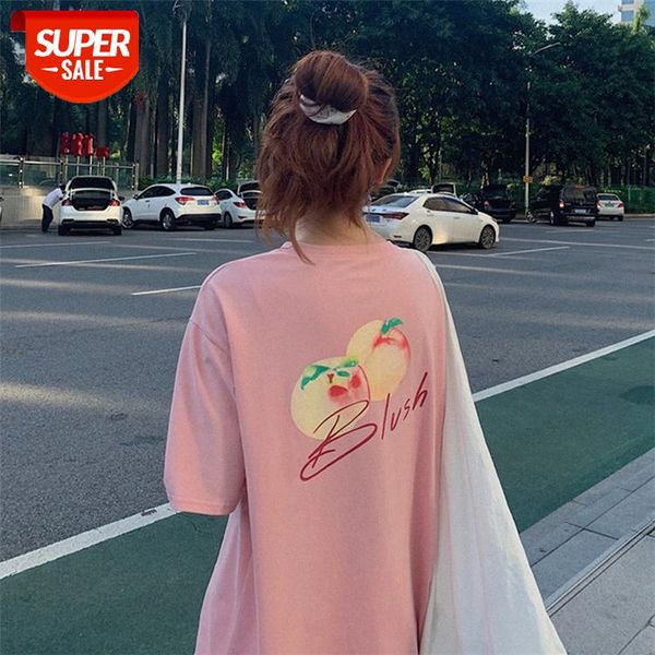 missing short-sleeved t-shirt women's new korean mid-length loose peach pink #sc2w, White
missing short-sleeved t-shirt women's new korean mid-length loose peach pink #sc2w, White