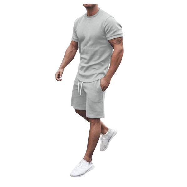 men's tracksuits summer casual shorts short sleeve 2 pieces quick drying fitness climbing mens big yards set 2021 fashion suit@q, Gray
men's tracksuits summer casual shorts short sleeve 2 pieces quick drying fitness climbing mens big yards set 2021 fashion suit@q, Gray