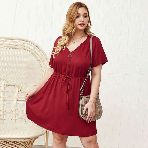 dress design temperament of the ladies red style 2021 summer elastic waistline skirt in women's streetwear, Black;gray
dress design temperament of the ladies red style 2021 summer elastic waistline skirt in women's streetwear, Black;gray