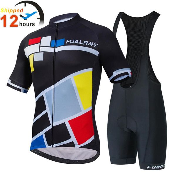 racing sets fualrny man summer short sleeve breathable cycling jersey set mountain bicycle wear quick-dry bike clothing ropa ciclismo, Black;blue
racing sets fualrny man summer short sleeve breathable cycling jersey set mountain bicycle wear quick-dry bike clothing ropa ciclismo, Black;blue