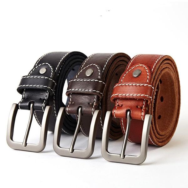 fashion water-washed leather belt men wide belts pure cowhide trousers, Black;brown
fashion water-washed leather belt men wide belts pure cowhide trousers, Black;brown