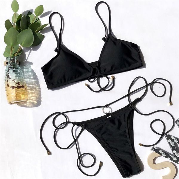 bras sets halter swimsuit women thong micro bikini push up 2021 brazilian solid color print swimwear string mini a50, Red;black
bras sets halter swimsuit women thong micro bikini push up 2021 brazilian solid color print swimwear string mini a50, Red;black