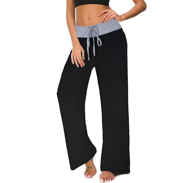 women's pants & capris solid color patchwork women stretch drawstring wide leg lounge trousers casual loose sweatpants pantalones de mu, Black;white
women's pants & capris solid color patchwork women stretch drawstring wide leg lounge trousers casual loose sweatpants pantalones de mu, Black;white