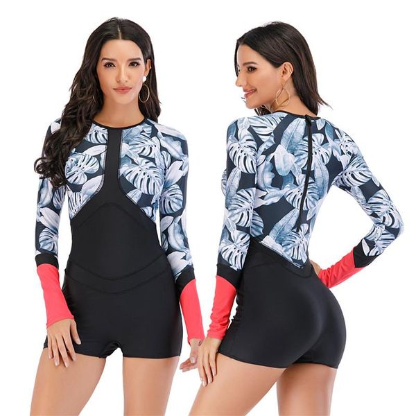 women rashguard long sleeve bathing suit swimsuit print quick drying swimwear surf spring beach diving clothes one-piece suits
women rashguard long sleeve bathing suit swimsuit print quick drying swimwear surf spring beach diving clothes one-piece suits