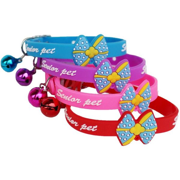dog collars & leashes fashion leather solid color bright metal cat use cute adjustable pets supplier multicolor silicone bow collar
dog collars & leashes fashion leather solid color bright metal cat use cute adjustable pets supplier multicolor silicone bow collar