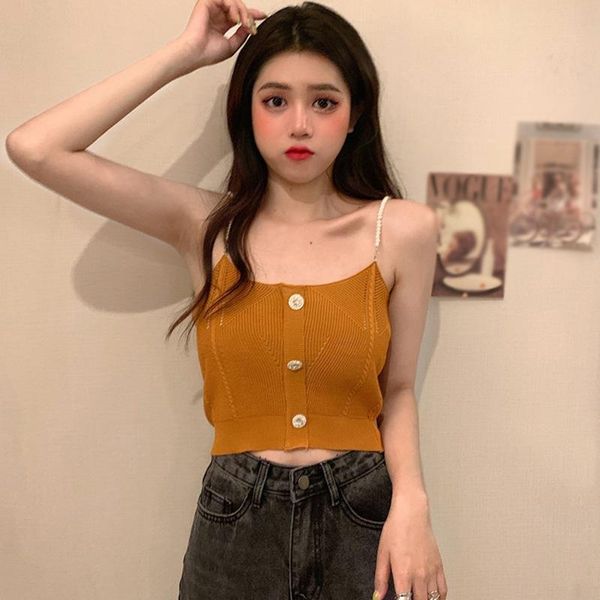 women's tanks & camis summer women camisole sleeveless bottom female tank with button, White
women's tanks & camis summer women camisole sleeveless bottom female tank with button, White