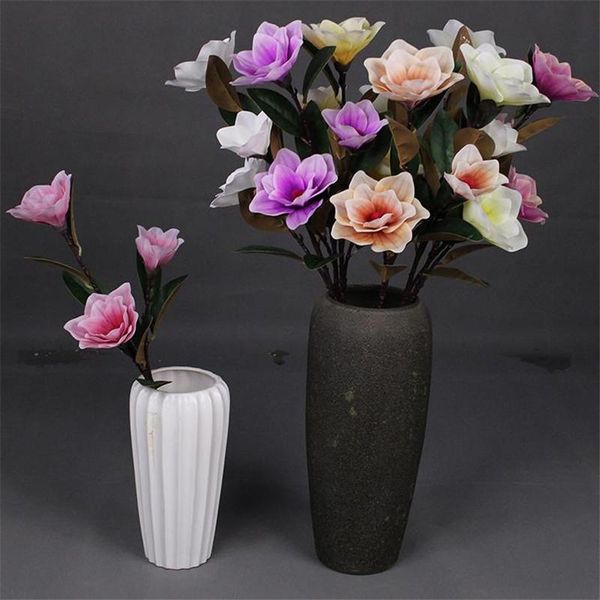 6pcs fake long stem magnolias (3 heads/piece) 39.37" simulation real touch magnolia denudata for wedding home artificial flowers decora
6pcs fake long stem magnolias (3 heads/piece) 39.37" simulation real touch magnolia denudata for wedding home artificial flowers decora