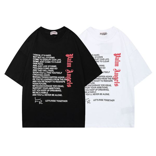 brand meichao palm angcls short sleeve t-shirt physical correct edition letter printing pa angel casual teek1gu, White;black
brand meichao palm angcls short sleeve t-shirt physical correct edition letter printing pa angel casual teek1gu, White;black
