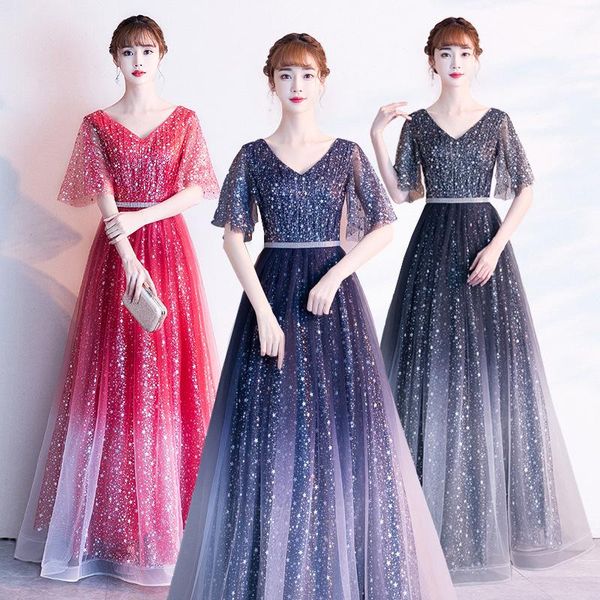 bling sequins starry sky evening dress noble a-line banquet elegant hostess dreamy party maxi big size 3xl ethnic clothing, Red
bling sequins starry sky evening dress noble a-line banquet elegant hostess dreamy party maxi big size 3xl ethnic clothing, Red