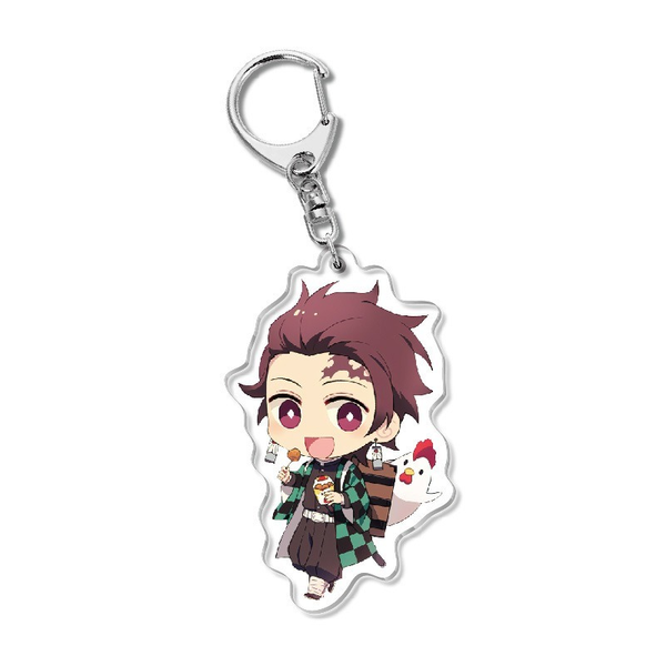 Cartoon Demon Slayer Keychain Women Anime Acrylic Rooster Pendant Kids Keyring Kochou Shinobu Man Girls Keychains Jewelry Brelok
Cartoon Demon Slayer Keychain Women Anime Acrylic Rooster Pendant Kids Keyring Kochou Shinobu Man Girls Keychains Jewelry Brelok