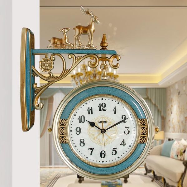 double sided luxury wall clock silent vintage royal style modern design art horloge living room decoration bk50bg clocks
double sided luxury wall clock silent vintage royal style modern design art horloge living room decoration bk50bg clocks