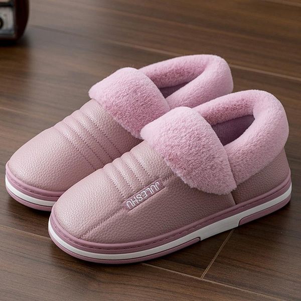 slippers winter women cotton furry shoes for non-slip fur waterproof men indoor house slides, Black
slippers winter women cotton furry shoes for non-slip fur waterproof men indoor house slides, Black
