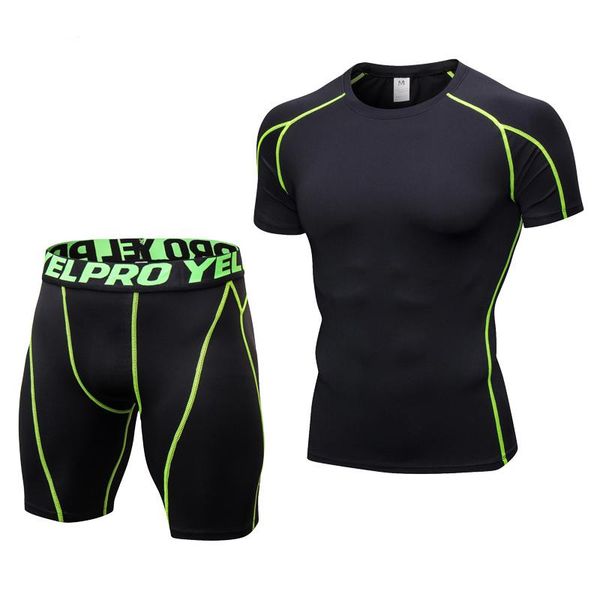 gym clothing men's compression sportswear tracksuit training suits breathable clothes workout jogging sports set male tights track suit, White;black
gym clothing men's compression sportswear tracksuit training suits breathable clothes workout jogging sports set male tights track suit, White;black