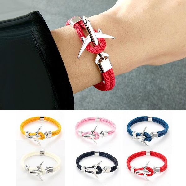 charm bracelets friendship chrams for women airplane umbrella rope bracelet polyester hand his and hers simple wristband jewelry, Golden;silver
charm bracelets friendship chrams for women airplane umbrella rope bracelet polyester hand his and hers simple wristband jewelry, Golden;silver