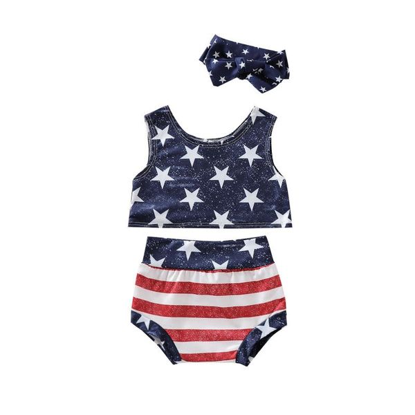 clothing sets 3 pcs born baby girls boys independence day outfits sleeveless round neck crop shorts headband infant toddler 0-3t, White
clothing sets 3 pcs born baby girls boys independence day outfits sleeveless round neck crop shorts headband infant toddler 0-3t, White