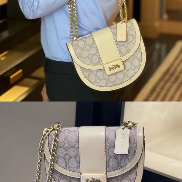 outlet summer saddle bag solid and contrast color with chain leather strap single shoulder cross arm luxuryss yw
outlet summer saddle bag solid and contrast color with chain leather strap single shoulder cross arm luxuryss yw