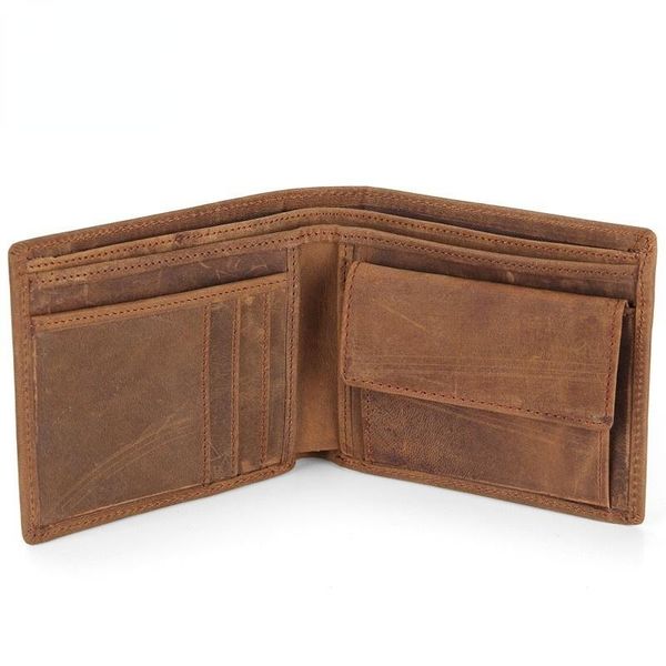 wallets genuine leather mens crazy horse men wallet coin pocket and card holder purses for male, Red;black
wallets genuine leather mens crazy horse men wallet coin pocket and card holder purses for male, Red;black
