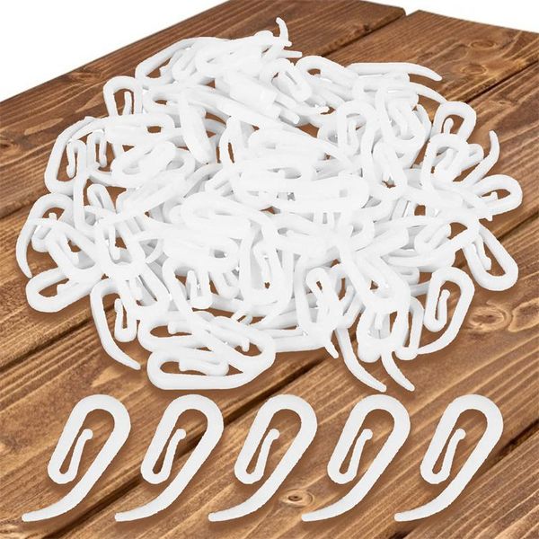 hooks & rails 100pcs/set curtain hanging ring window hanger white plastic hook for home office accessories
hooks & rails 100pcs/set curtain hanging ring window hanger white plastic hook for home office accessories