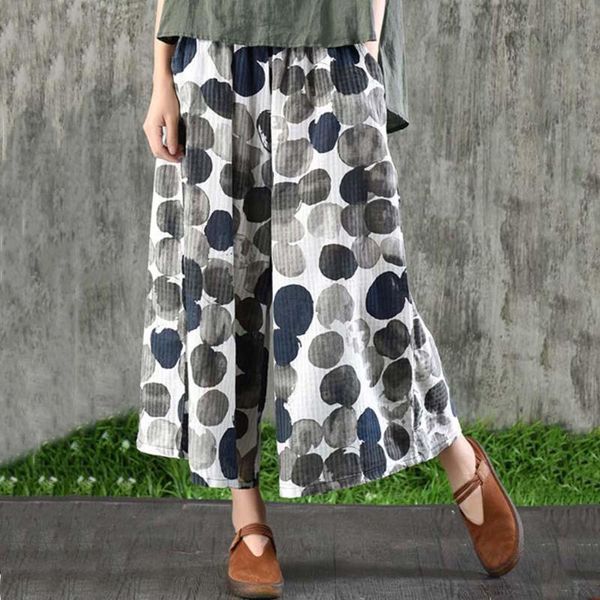 women's pants & capris 2021 spring summer casual lace up fashion women polka dot printed pockets wide leg loose calf-length trouser, Black;white
women's pants & capris 2021 spring summer casual lace up fashion women polka dot printed pockets wide leg loose calf-length trouser, Black;white