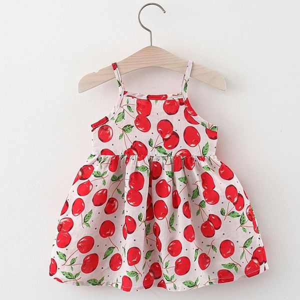 girl's dresses printed summer dress born baptism for baby girl white first birthday party wear cute sleeveless toddler, Red;yellow
girl's dresses printed summer dress born baptism for baby girl white first birthday party wear cute sleeveless toddler, Red;yellow