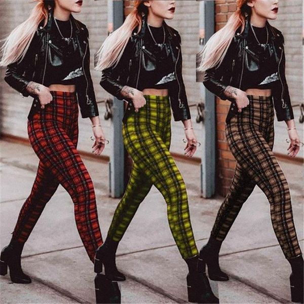women's leggings 2021 streetwear high waist spandex women plus size xs-xxxl female fashion plaid pencil pants trousers red, Black
women's leggings 2021 streetwear high waist spandex women plus size xs-xxxl female fashion plaid pencil pants trousers red, Black