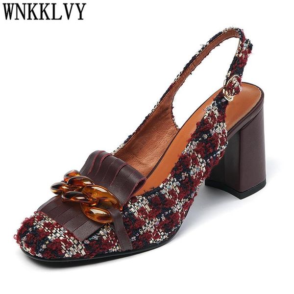 elegant check cloth fringe single shoes women shallow mouth crystal chain decor chunky high heel sandals slingback pumps 2021 dress, Black
elegant check cloth fringe single shoes women shallow mouth crystal chain decor chunky high heel sandals slingback pumps 2021 dress, Black