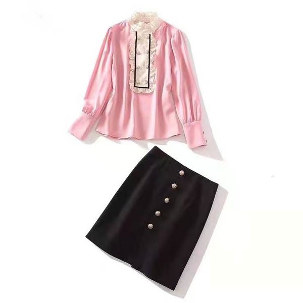 European and American women's clothing 2021 Style for Spring Long sleeve collar shirt Button skirt Fashion suits, White
European and American women's clothing 2021 Style for Spring Long sleeve collar shirt Button skirt Fashion suits, White