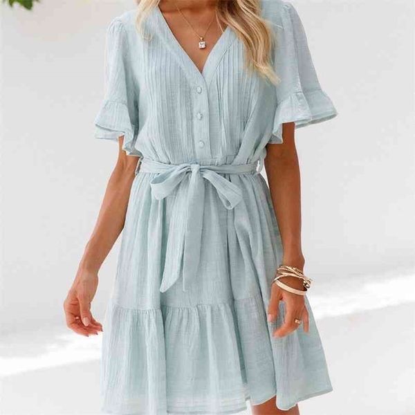 fashion women summer dress slim with belt v-neck short sleeve tie pleated party date ruffled a-line 210524, Black;gray
fashion women summer dress slim with belt v-neck short sleeve tie pleated party date ruffled a-line 210524, Black;gray
