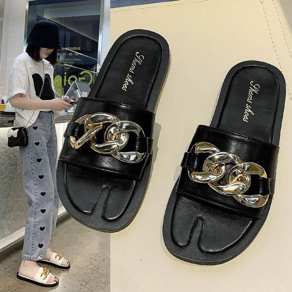 slippers women 2021 summer korean fashion casual sandals flat lazy flip flops, Black
slippers women 2021 summer korean fashion casual sandals flat lazy flip flops, Black