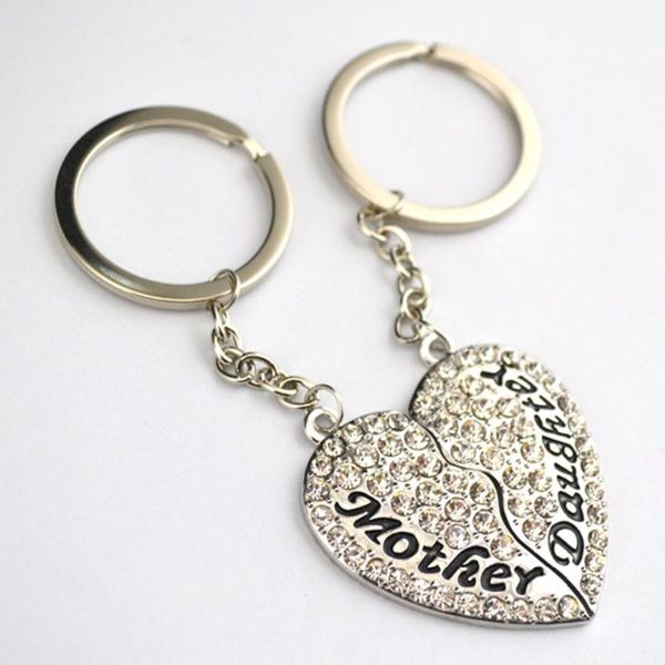 keychains drop zinc studded with sparkling crystals mother and daughter charm key chain, Silver
keychains drop zinc studded with sparkling crystals mother and daughter charm key chain, Silver