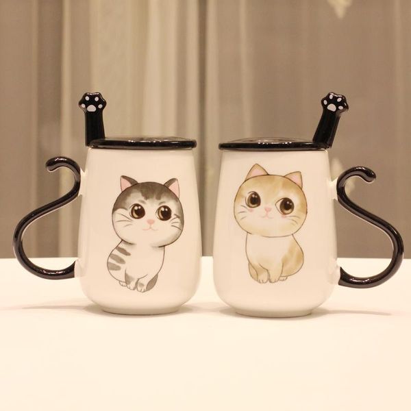 mugs creative korean version cat ceramic cup couple student personalized water milk large capacity mug
mugs creative korean version cat ceramic cup couple student personalized water milk large capacity mug